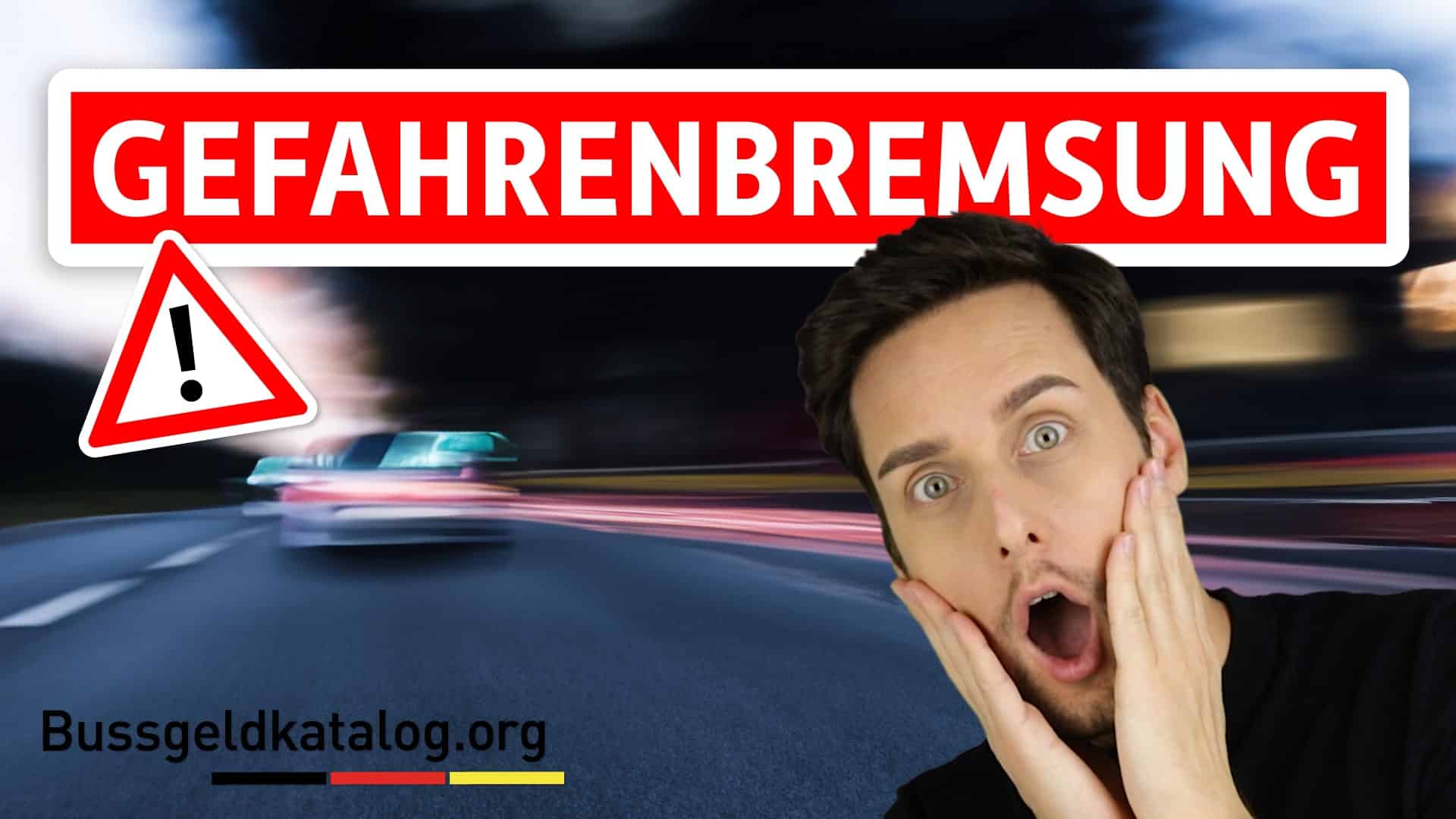 Gefahrenbremsung richtig durchführen Eine Anleitung