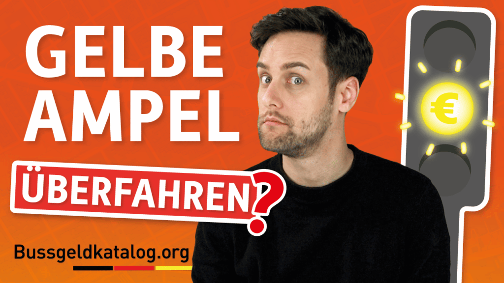 Video: Gelbe Ampel überfahren?