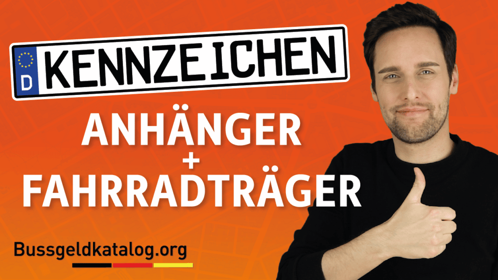 In diesem Video erfahren Sie, wann Sie ein Kennzeichen für Ihren Fahrradträger oder Ihren Anhänger benötigen.