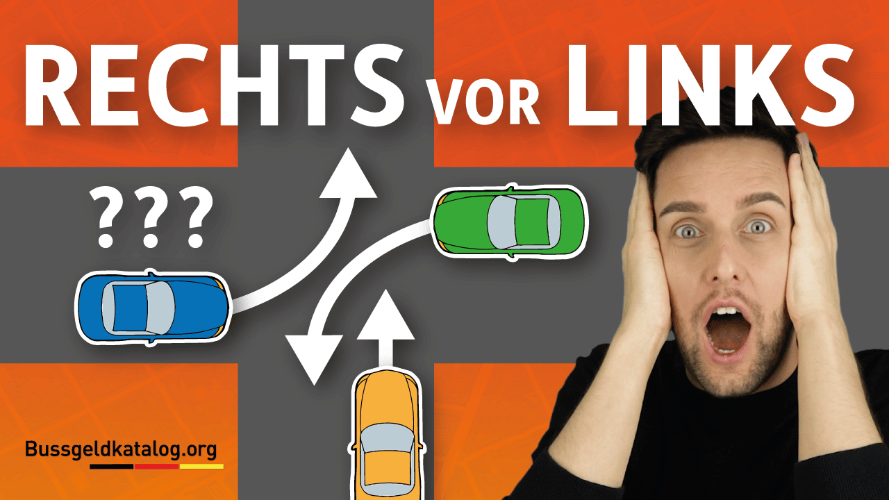 RechtsvorlinksSchild in der StVO Verkehrszeichen 2024 / 2025