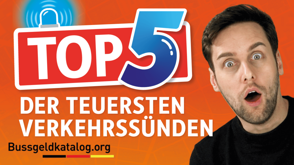 Welches sind die teuersten Verkehrsordnungswidrigkeiten? Erfahren Sie es hier im Video!