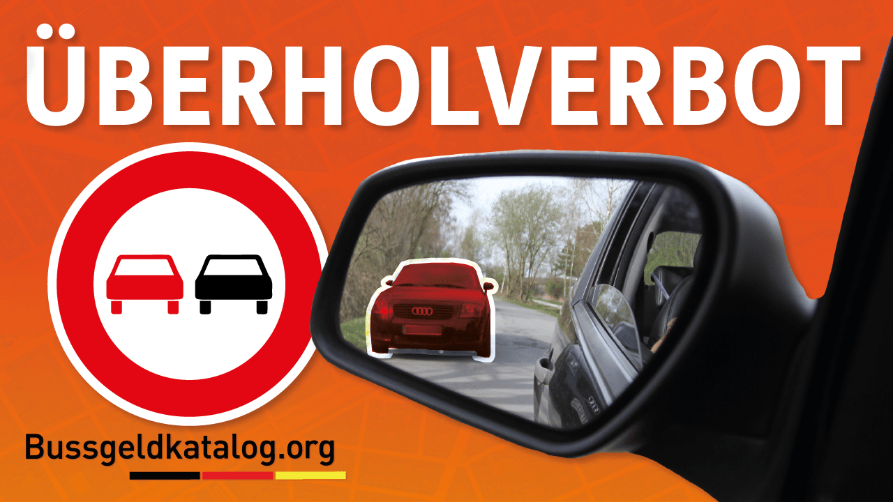 Überholverbot Welches Schild es an? Zeichen 2023