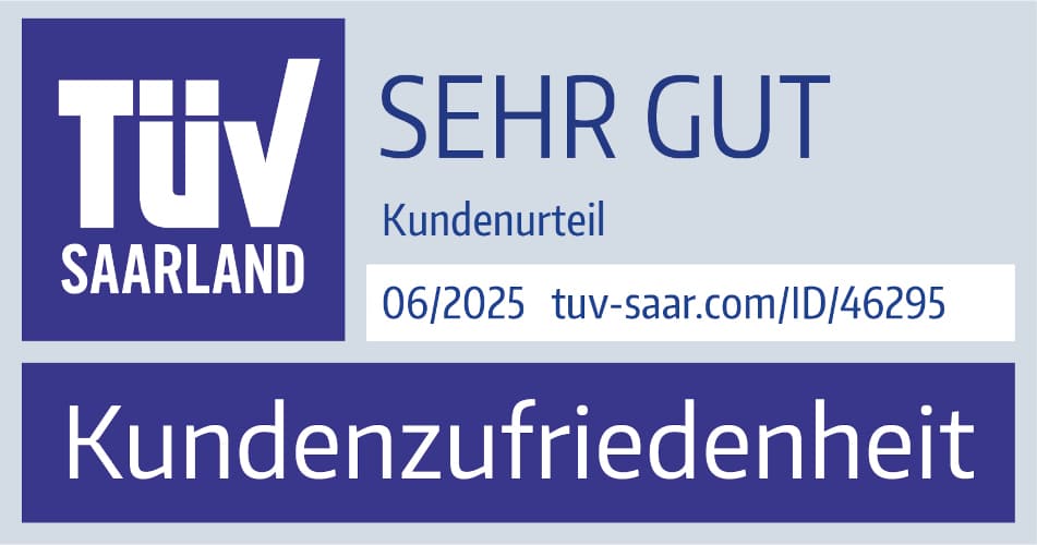 SOS-Verkehrsrecht.de hat im Juni 2025 erneut das TÜV-Siegel für Kundenzufriedenheit erhalten!