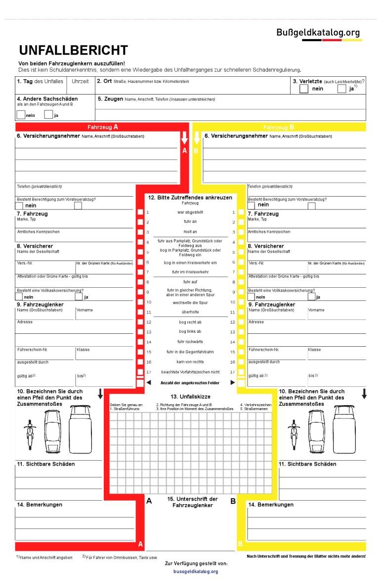 unfallbericht-muster-vorschau