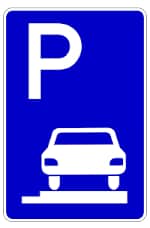 velde 1x Parkplatz-Schild Geschäftsführung Parken Schild Parkplatz