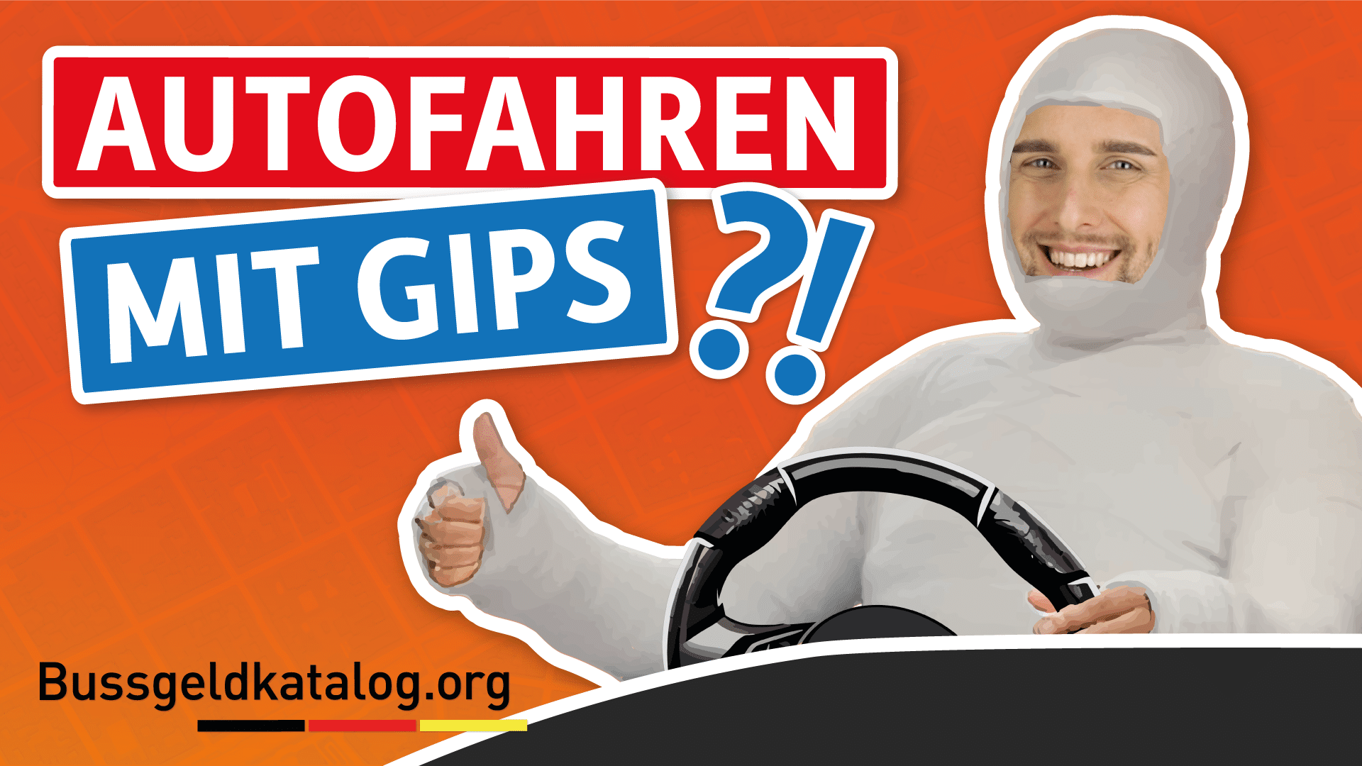 Darf man mit Gips Auto fahren? Fahren nach OP 2025