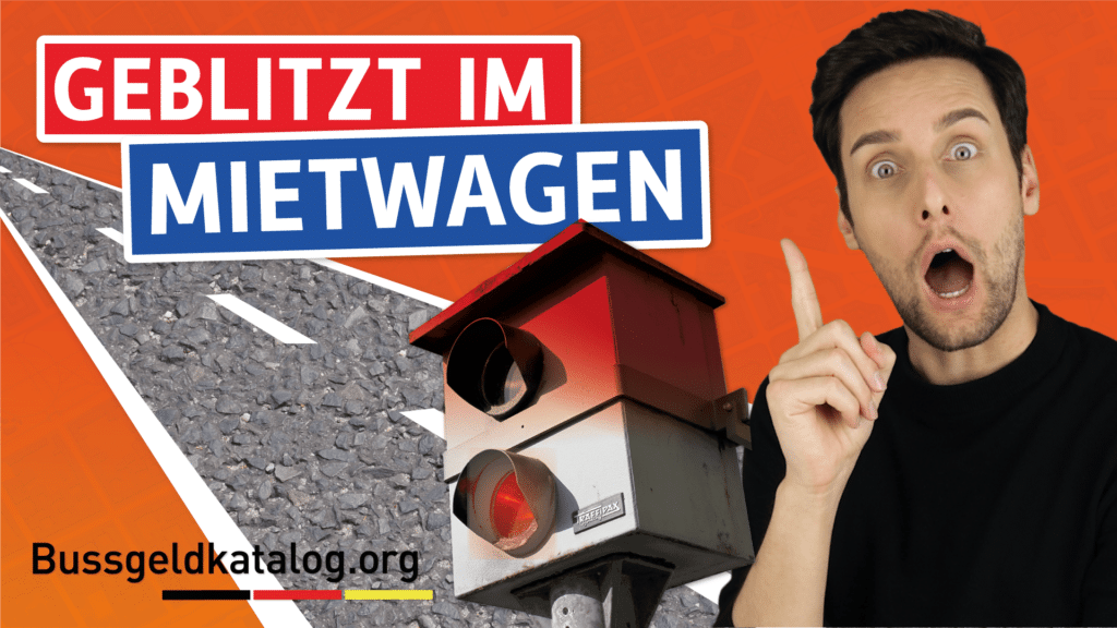 Wie reagieren Sie, wenn Sie im Mietwagen geblitzt wurden? Die Antwort gibt es im Video.