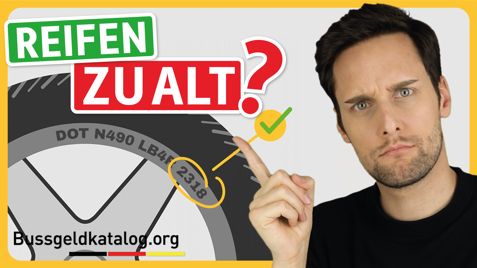 Reifenalter und DOTNummer herausfinden Autoreifen 2025