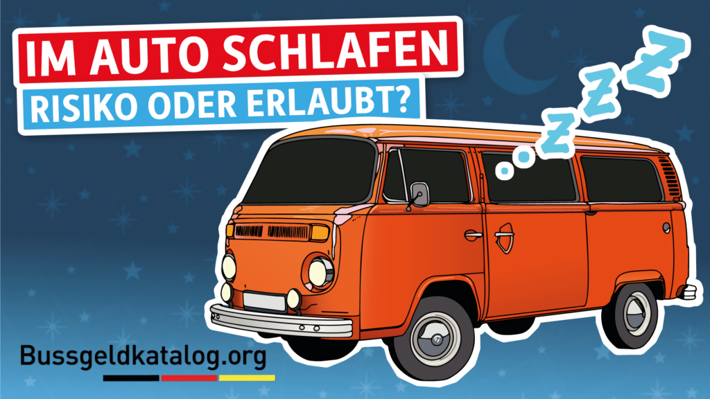 Ist das Schlafen im Auto nach deutschem Recht erlaubt? Und wenn ja, unter welchen Bedingungen? Im Video gibt es die Antworten.