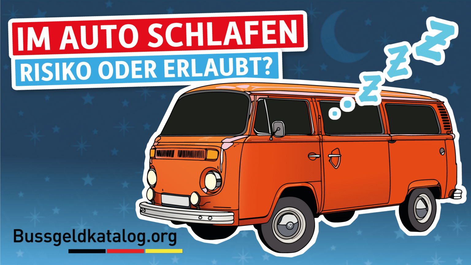 Im Auto schlafen Ist das Übernachten im Kfz erlaubt?