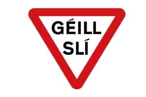 Die Vorfahrtsregeln in Irland unterscheiden sich nicht von den deutschen.
