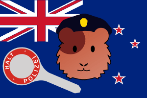Die Polizei in Neuseelands Hauptstadt Wellington hat einen neuen tierischen Unterstützer: Wachtmeister Elliot.