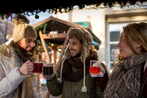 Sie sollten auch an Weihnachten kein Auto mehr fahren, wenn Sie Alkohol getrunken haben.