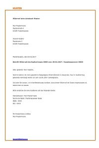 Vertrag Widerrufen Vorlage Perpimisu