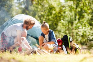 Wildcampen und illegales Feuer machen ist in Naturschutzgebieten verboten